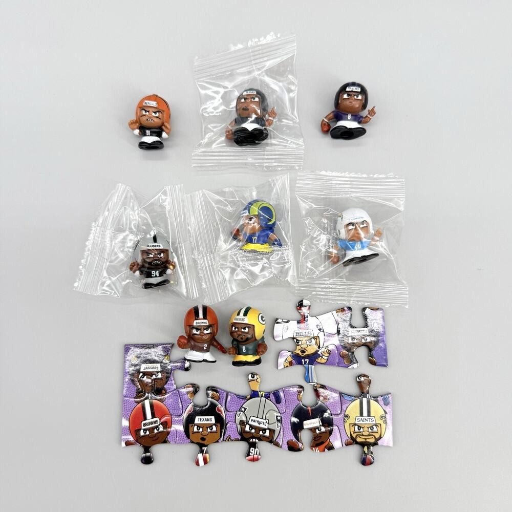 2025 NFL TeenyMates Series 13 Figures Lot of 8 Jackson Cooper Jacobs Stroud +